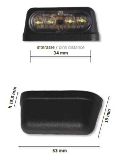FAR LED nummerpladelys 2
