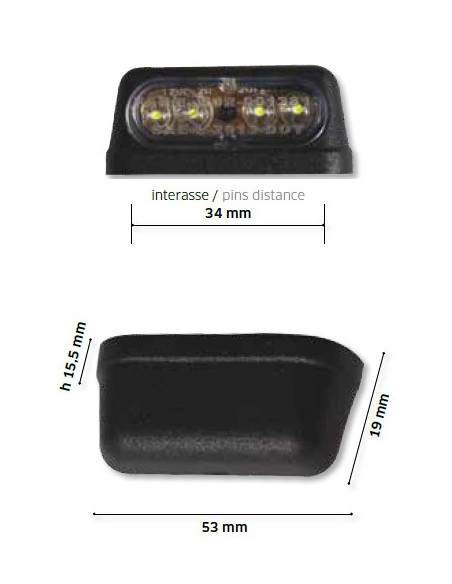 Nummerpladelys LED FAR-7400 | Madsens Online
