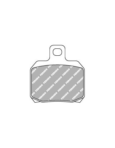 Bremsebelægning - Ferodo Racing FDB2074P - bag | Madsens Online