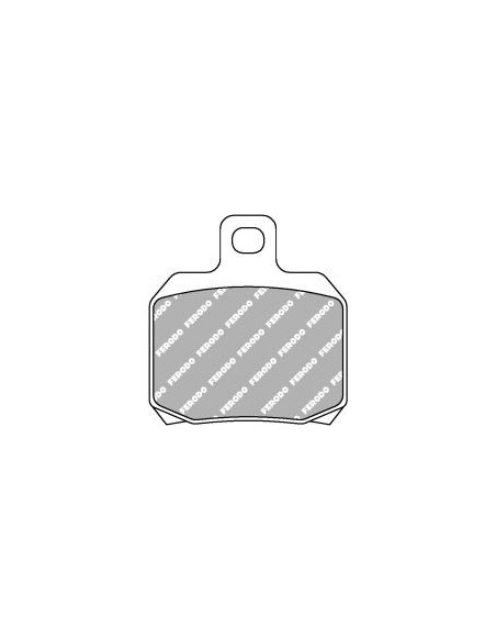 Bremsebelægning - Ferodo Racing FDB2074P - bag | Madsens Online