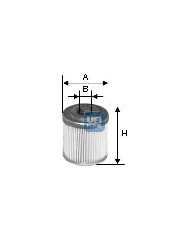 Oliefilter UFI 25.553.00 | Madsens Online