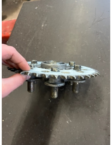 komplet nav med tandhjul