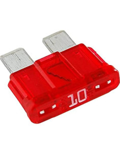 10AMP Blad Sikring Rød
