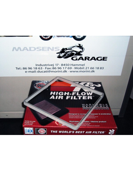 Luftfilter med ramme KN 13500200-ramme-1002 | Madsens Online